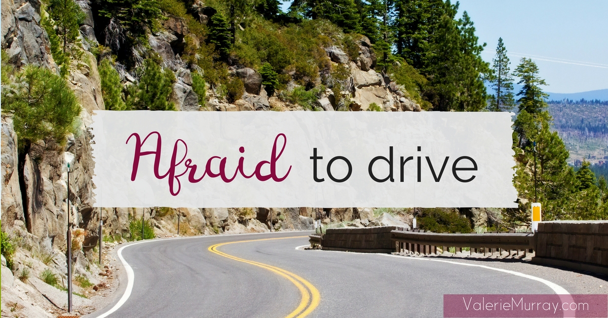Do you know what it's like to be afraid to drive? The fear of driving is listed among the top 12 fears. I wrote this post so others will know thy are not alone! 