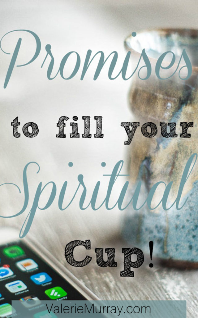 Do you ever feel spiritually dehydrated? Learn how to be nourished with God's word and fill your spiritual cup with the 40 promises of the cross.