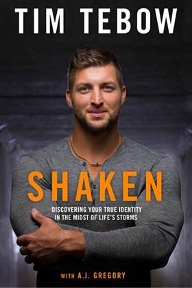 In Shaken, Tim Tebow shares how he's learned to be steady during life's storms by discovering his true identity in Christ and sharing that hope with others.