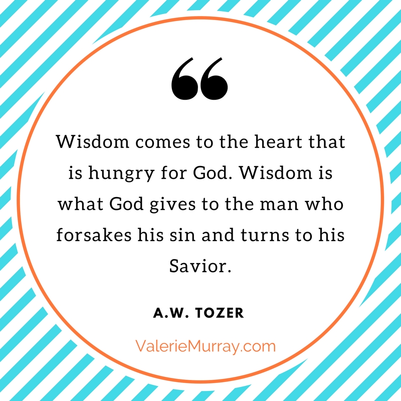 Do you want to know how to apply biblical truth and obtain God's wisdom in your life? The Wisdom of God by A.W. Tozer is an excellent book!