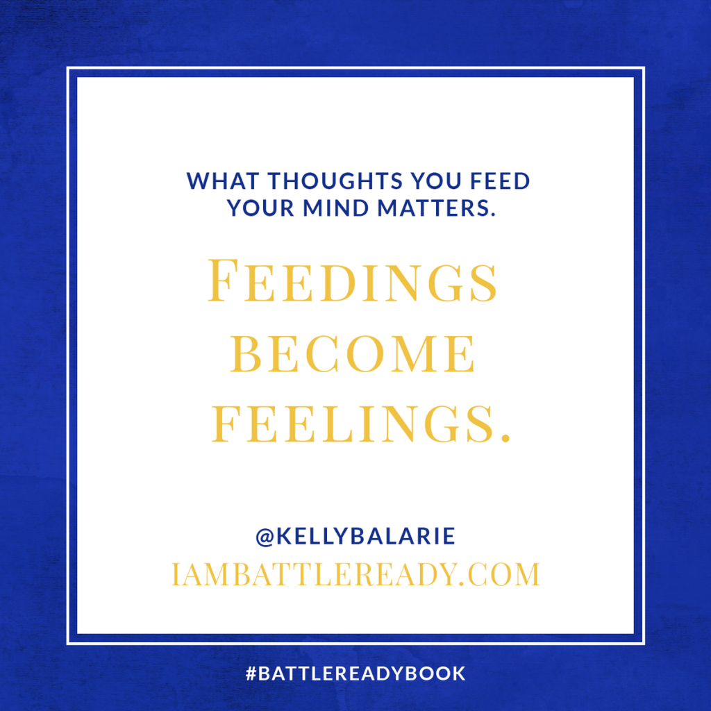 What thoughts do you feed your mind? Learn how to renew your mind with the truth of who God says you are. 